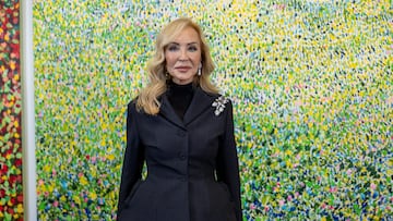 Carmen Lomana asiste a la inauguración de ‘Heaven’, la exposición de arte del actor, artista, fotógrafo, director y escritor Jordi Mollà que se expone en la galería Canalejas, a 16 de diciembre de 2025, en Madrid (España). La muestra, HEAVEN, recoge una selección de 30 obras sobre lienzo, de mediano y gran formato realizadas en 2024 y 2025, bajo esa bóveda celestial de un cielo que quiere abarcar todo, o casi todo. En esta muestra, Jordi Mollà, quiere plasmar en sus lienzos todas las diferencias y emociones que pueden cargar un cielo metafórico
16 DICIEMBRE 2025;ARTISTA;CULTURA;PINTURA;EXPO;EXPOSICIÓN;PINTOR;CELEBRITIES;FAMOSOS;POSADO
Ananda Manjón / Europa Press
16/12/2025