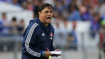 Hoyos en el partido contra la Unión.