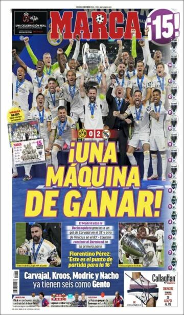 Las portadas de La Decimoquinta