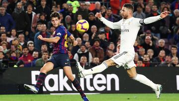 28/10/18 PARTIDO PRIMERA DIVISION
 BARCELONA - REAL MADRID
  JORNADA 10
 
 SERGI ROBERTO SERGIO RAMOS