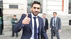 Facundo Campazzo, tras ganar la Copa del Rey.