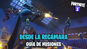 Evento Desde la Rec&aacute;mara en Fortnite: gu&iacute;a de misiones y recompensas