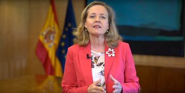 La vicepresidenta segunda Nadia Calviño.