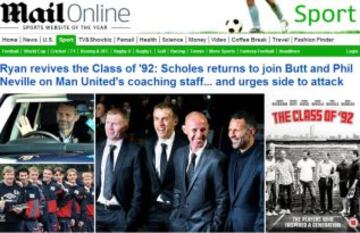 Portadas de la prensa extranjera