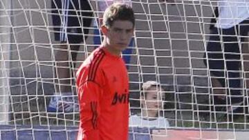 Luca Zidane destaca en la portería del Cadete A madridista.