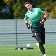 Unai Simón y su suplencia: "No hace falta que el míster me dé explicaciones"