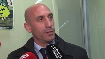 Rubiales 'atiza' a Tebas a raíz de los horarios: "Está falto de cariño"