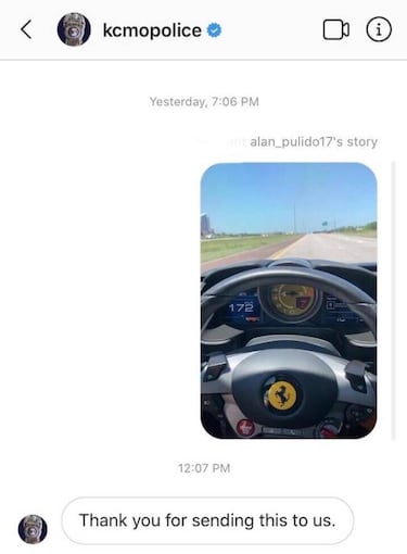 Alan Pulido es denunciado por conducir Ferrari a alta velocidad