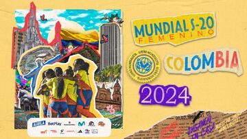 Las convocadas de Colombia para el Mundial Femenino Sub-20.