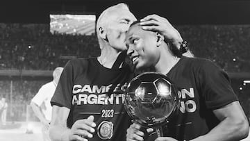 Jaminton Campaz y su sentido mensaje tras la muerte de Miguel Russo