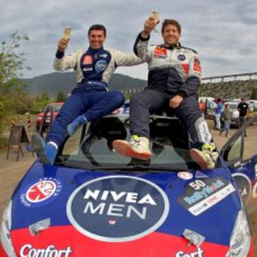 Ibarra, Rosselot y Heller celebraron el título en Rancagua