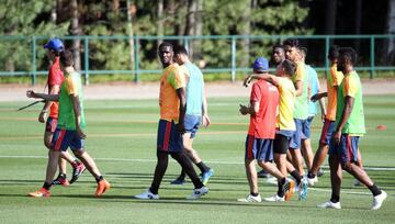 Noveno día en Millanelo: La Selección trabaja con los 23