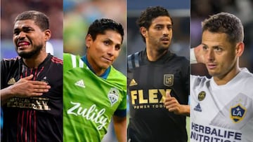 Josef Mart&iacute;nez, Ra&uacute;l Ruidiaz,Carlos Vela y Javier Hern&aacute;ndez figuran entre los jugadores con mayor n&uacute;mero de camisetas vendidas