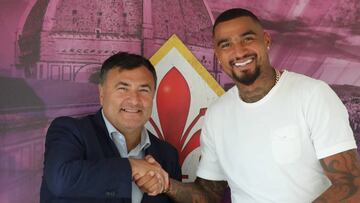 Kevin Prince Boateng, jugador de la Fiorentina