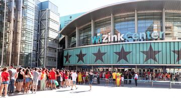 Aficionados en el WiZink Center de Madrid. 