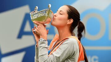 Ana Ivanovic, la serbia que combinó el tenis con la belleza