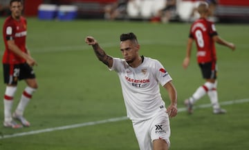 El extremo argentino del Sevilla tuvo una magnífica temporada en España, 14 goles con un equipo clasificado a Champions.