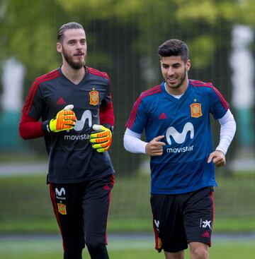 David De Gea y Marco Asensio.