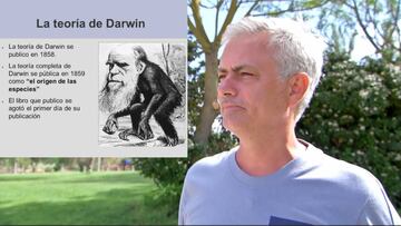 Sorprendente frase de Mourinho: Darwin y la evolución