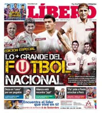 Portadas de la prensa deportiva