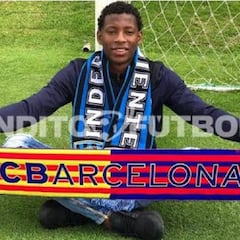 El Barça sigue al ecuatoriano de 18 años, Gonzalo Plata