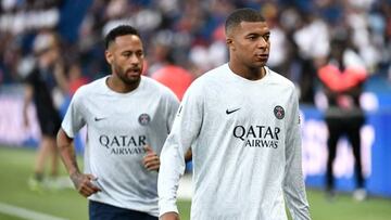 Mbapp¨¦ y Neymar.