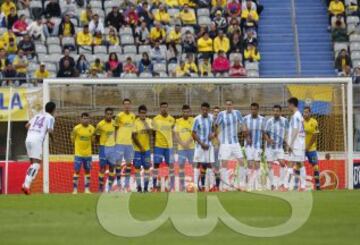 Partido Las Palmas-Málaga.