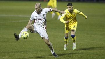 Zozulia, ante el Alcorc&oacute;n. 