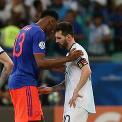 Mina: "Teníamos que marcar a Messi entre 2 y 3 y lo hicimos"