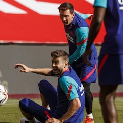 Piqué aprieta para ser titular: se infiltra la rodilla por segunda vez