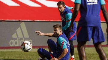 Piqué aprieta para ser titular: se infiltra la rodilla por segunda vez