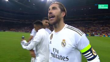 Campechano y directo: las dos palabras de Ramos con las que celebró el triunfo