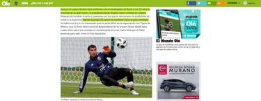 Nahuel Guzmán interesa en Boca Juniors