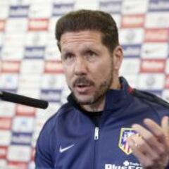 Simeone: "Me parecería apresurada una salida de Saúl"