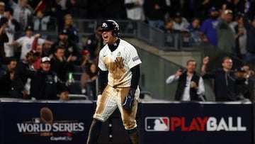The New York Yankees avoided a sweep against the Los Angeles Dodgers by winning the fourth game of the series at Yankee Stadium