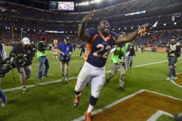  C.J. Anderson fue uno de los jugadores más importantes en la victoria de Broncos, su TD selló la victoria local.