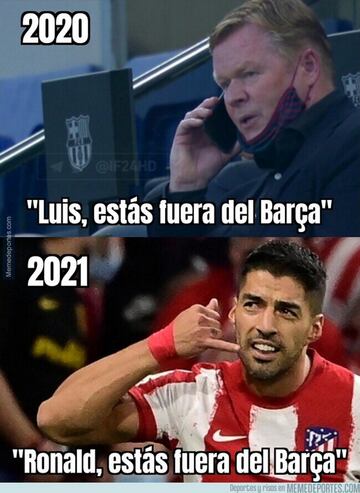 El Madrid, el Barça... Los memes más divertidos de la jornada