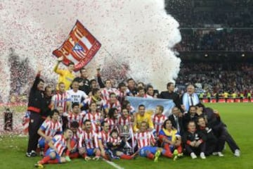 Atlético de Madrid campeón de 2013.