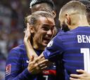 Recital de Benzema y Griezmann ante Finlandia