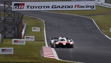 El coche de Alonso en Fuji.