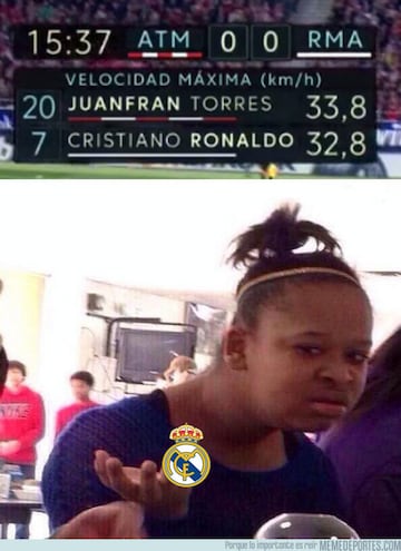 Los divertidos memes del Atlético-Real Madrid