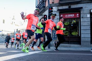 Varias personas participan en la XI Carrera Solidaria por la Salud Mental.