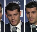 Las frases de Morata para ganarse la afición del Atleti
