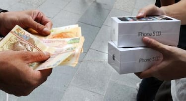Apple entra en China agotando el iPhone 5S
