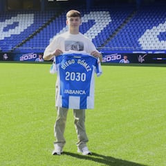 Diego Gómez: “El ‘7′ no me pesa y lo llevo con respeto, es el dorsal de Makaay y Lucas”