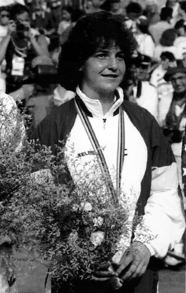 Además de la plata en el torneo de dobles, Arantxa consiguió el bronce en el torneo individual de tenis