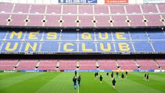 Three weeks ago, the women's Barcelona soccer team broke the world record for attendance when they played Real Madrid at Camp Nou, and hope to do it again.