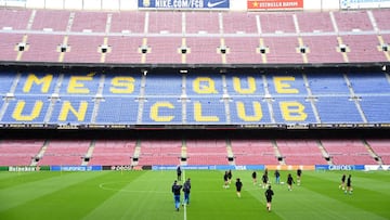 Three weeks ago, the women's Barcelona soccer team broke the world record for attendance when they played Real Madrid at Camp Nou, and hope to do it again.