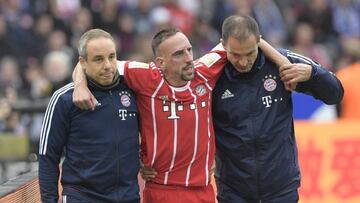 Sin James, Bayern Múnich empata y pierde a Ribery