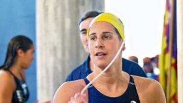 Erika Villaecija, ayer en Palma.